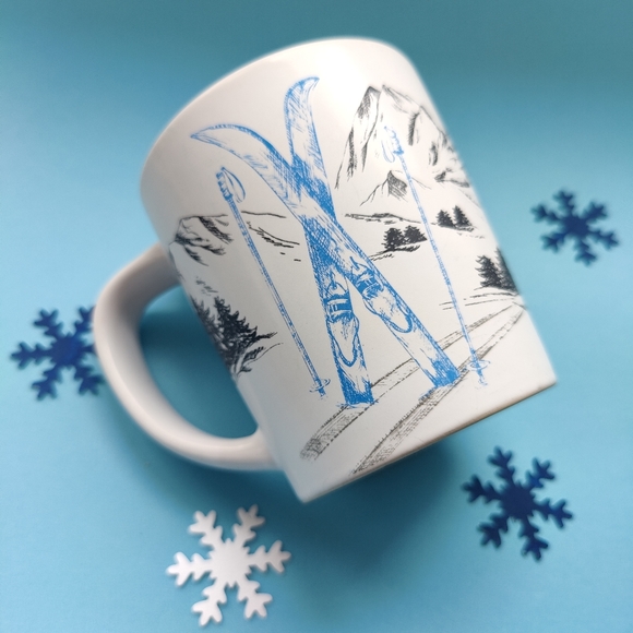 2018 Tim Hortons limited edition coffee ☕ mug | Winter mountain ski theme - Picture 8 of 11
